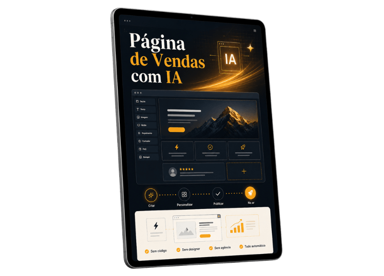 Bônus — Página de Vendas com IA